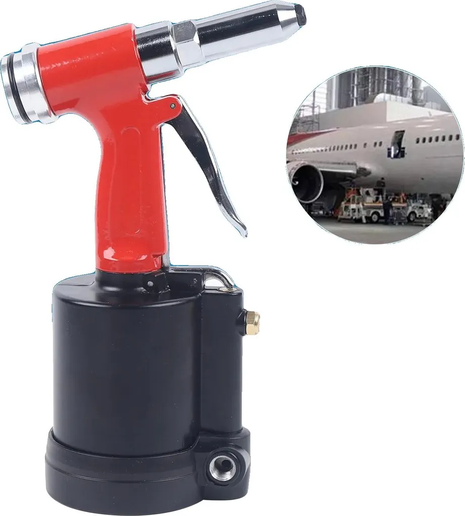 Pistolet à riveter 1200kgf avec course 16mm - Fixation rapide et forte