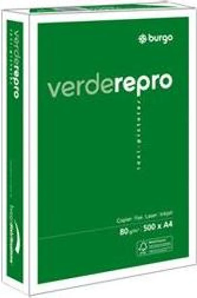 Fornitura Carta A3 Burgo Repro Verde | 500 Fogli 80g Inkjet