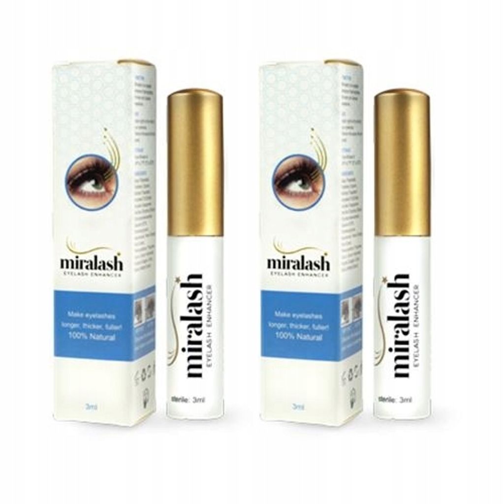 Miralash Wimpernserum 2er Pack 3ml