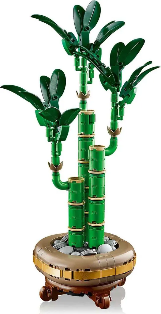 LEGO 10344 Botanicals Bambou de la Chance, Kit de Construction Déco Zen - 12