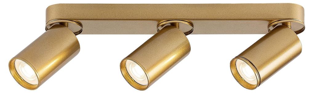 Rabalux 73077 Spots lampen Mirina GU10 3X MAX 5 Metall Aluminium golden