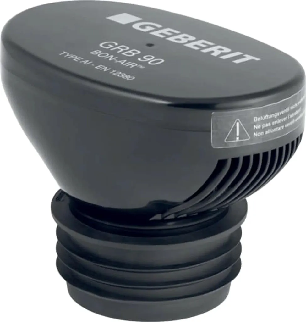 Sfiatatoio Geberit Silent-PP Silent Pro d75/90/110 mm | Ventilazione Scarico