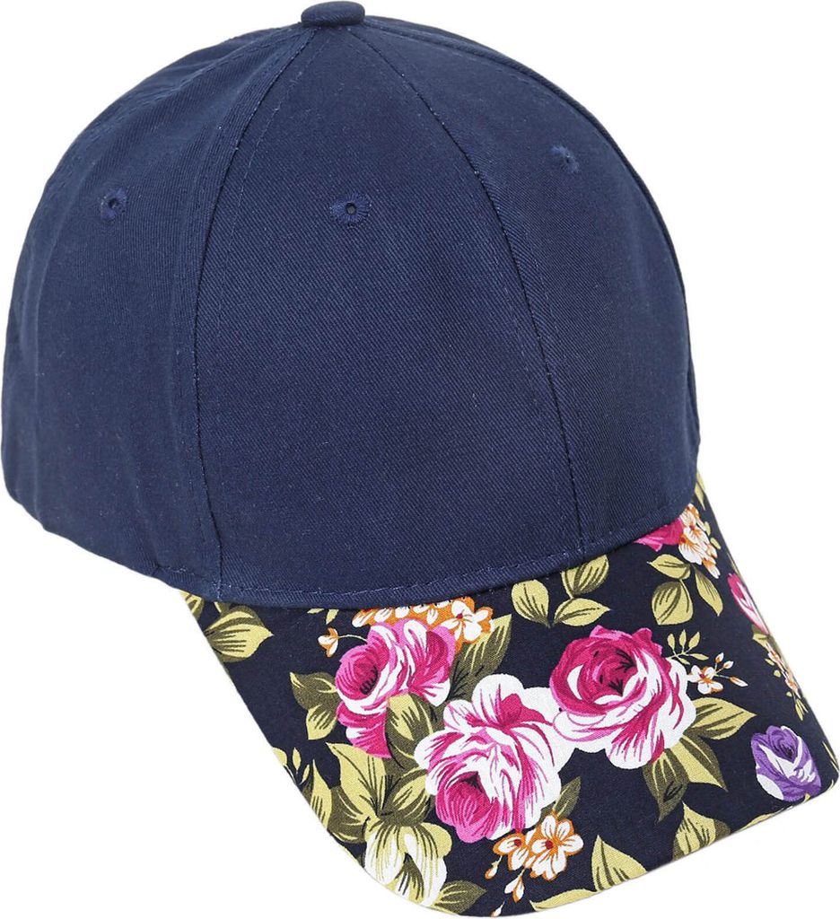 Leoberg Uni Cap Baseballkappe - Baseball Cap Kappe Schirmmütze Damen Herren One Size in Blau-151221