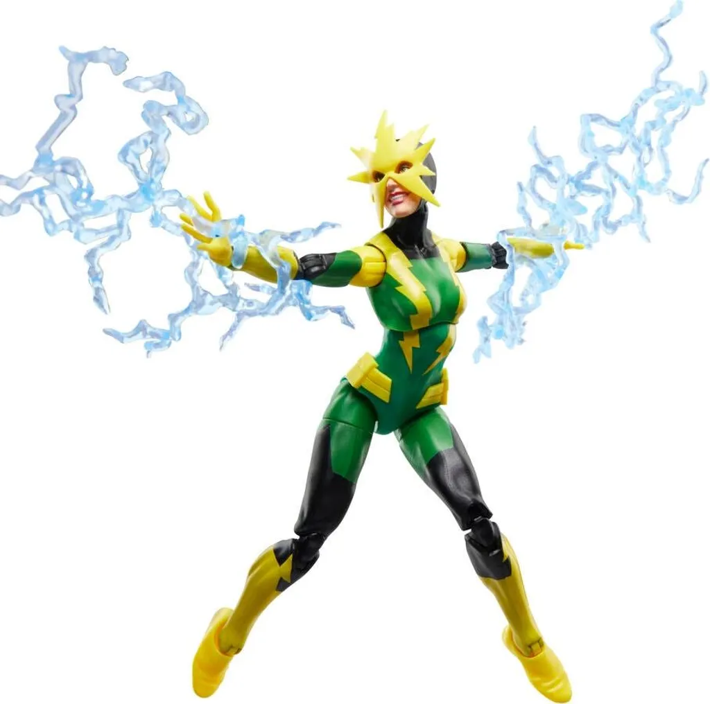 Figurine Spider-Man Electro 15 cm - Jouet d'action Marvel articulé