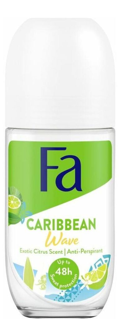 FA Deodorant roller Caribbean lemon 50ml Produktbild 