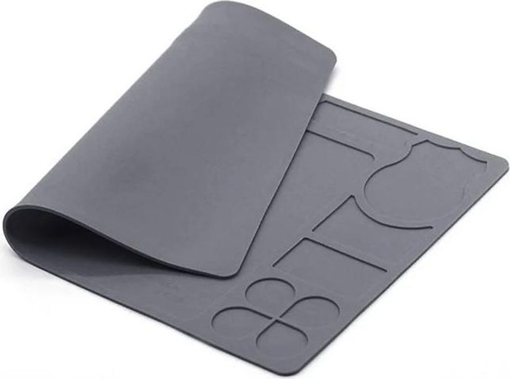Sequre Lötunterlage Arbeitsmatte Silikon 350×250mm Grau