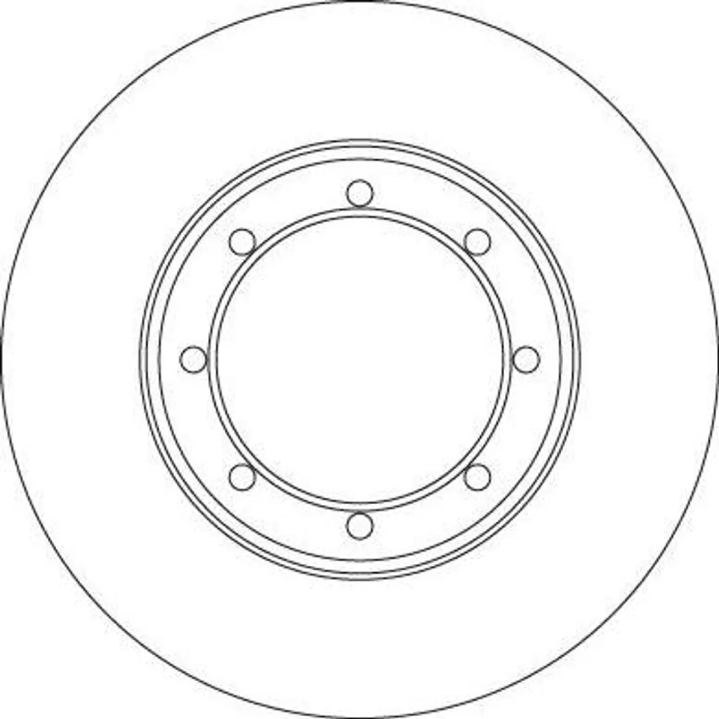 Disque de frein arrière pour Master - Remplacement OE 432067943R TRW