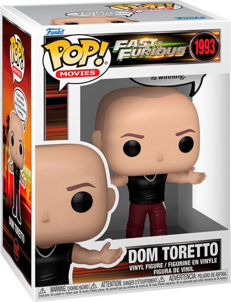 Funko pop Fast & Furious Dominic Toretto Sammelfigur Spielzeug