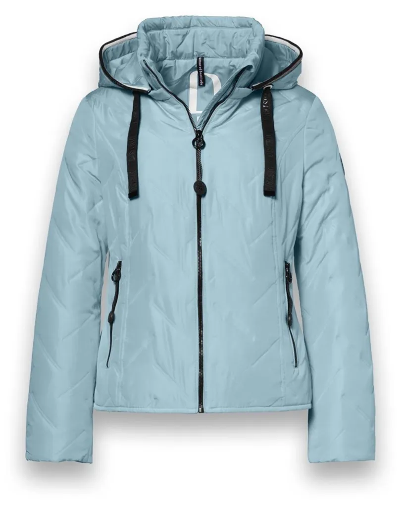 Veste à Capuche District Bluebell 164 : Confort et Coupe Ajustée