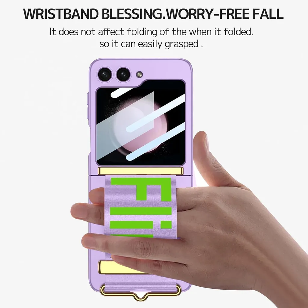 Custodia Flip Con Finestra E Slot Per Carte In Pelle PU Per Asus ZenFone 7 ZS670KS - Viola