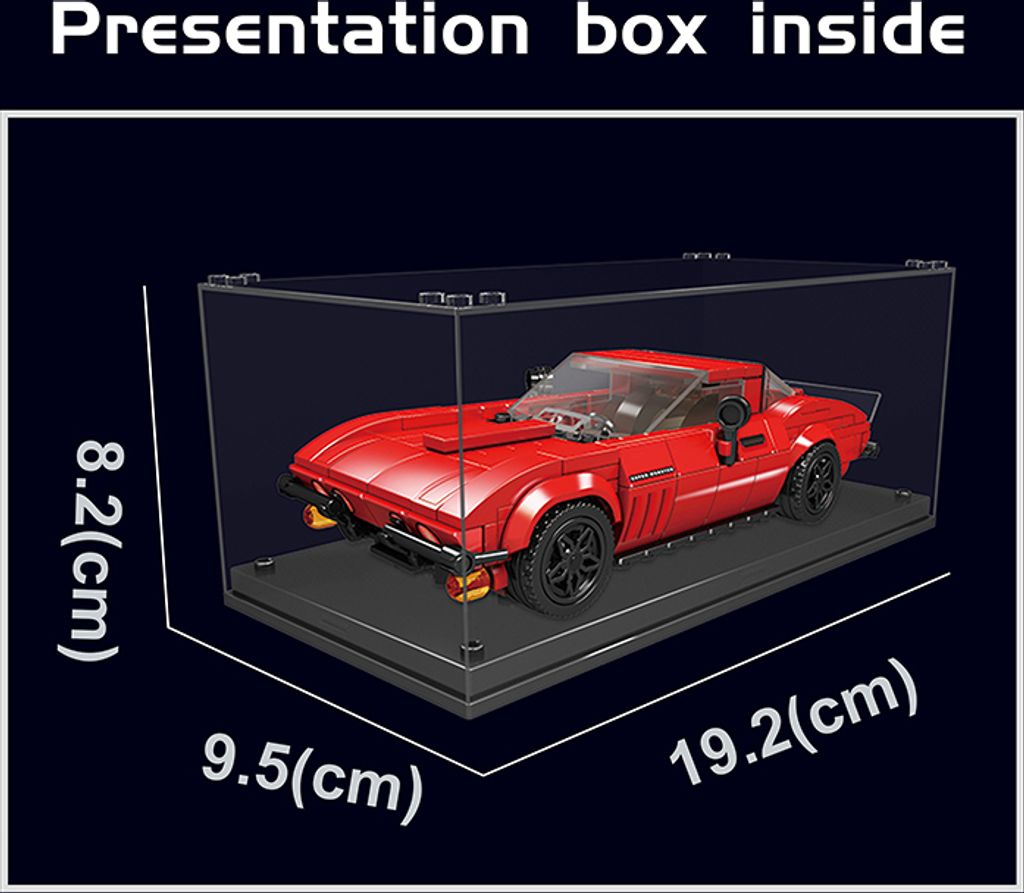 Mould King Corvette Sportauto 27034S Produktbild 