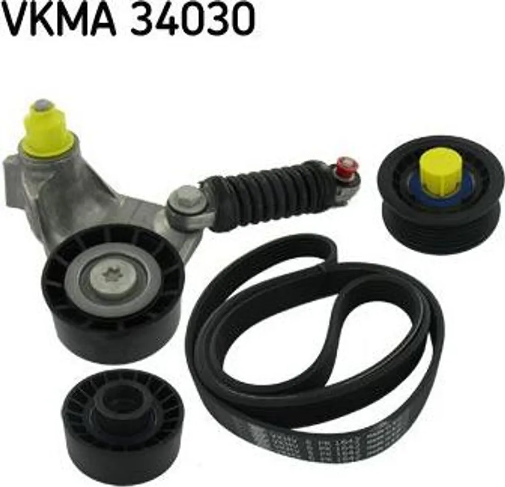 Kit de courroies SKF VKMA 34030 pour Mondeo et X-Type OE 062145933