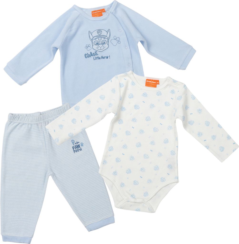 18M 81|Paw Patrol Baby Set 3-teilig HQ0061-lblue