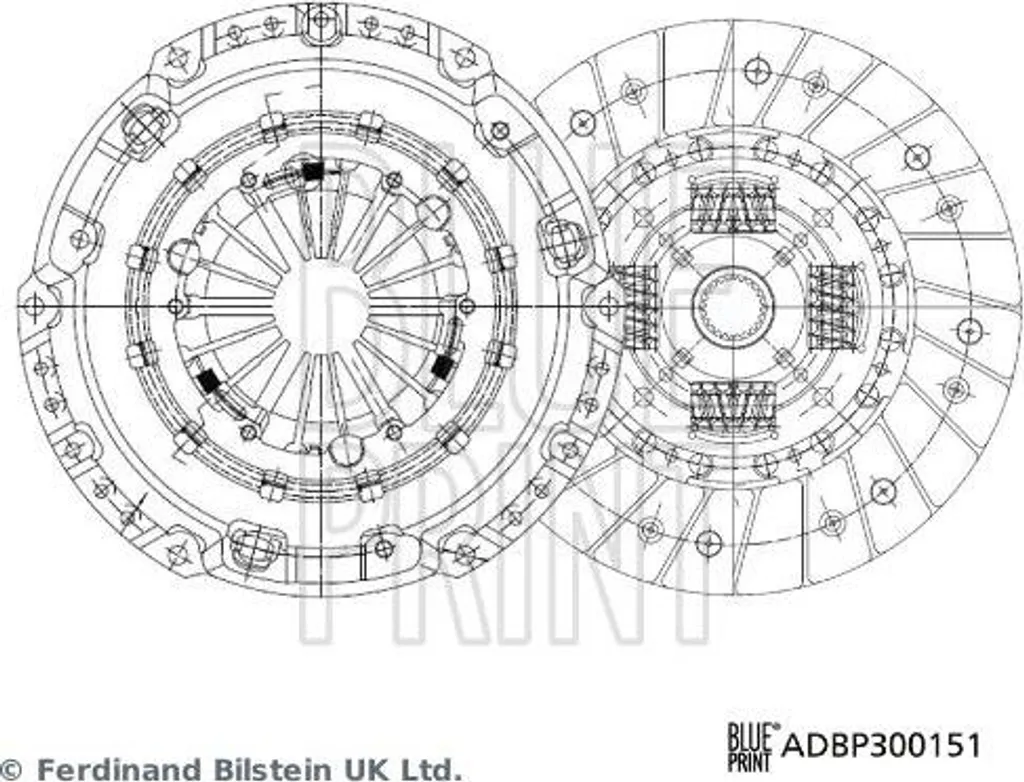 Kit embrayage Transit 1517988 - Idéal pour entretien et usage intensif
