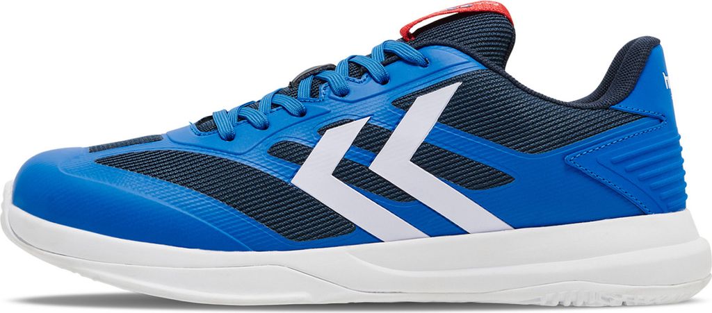 Hummel Dagaz III Indoor Handballschuhe Sportschuhe blau/weiß 223133-7459, Schuhgröße:38 EU