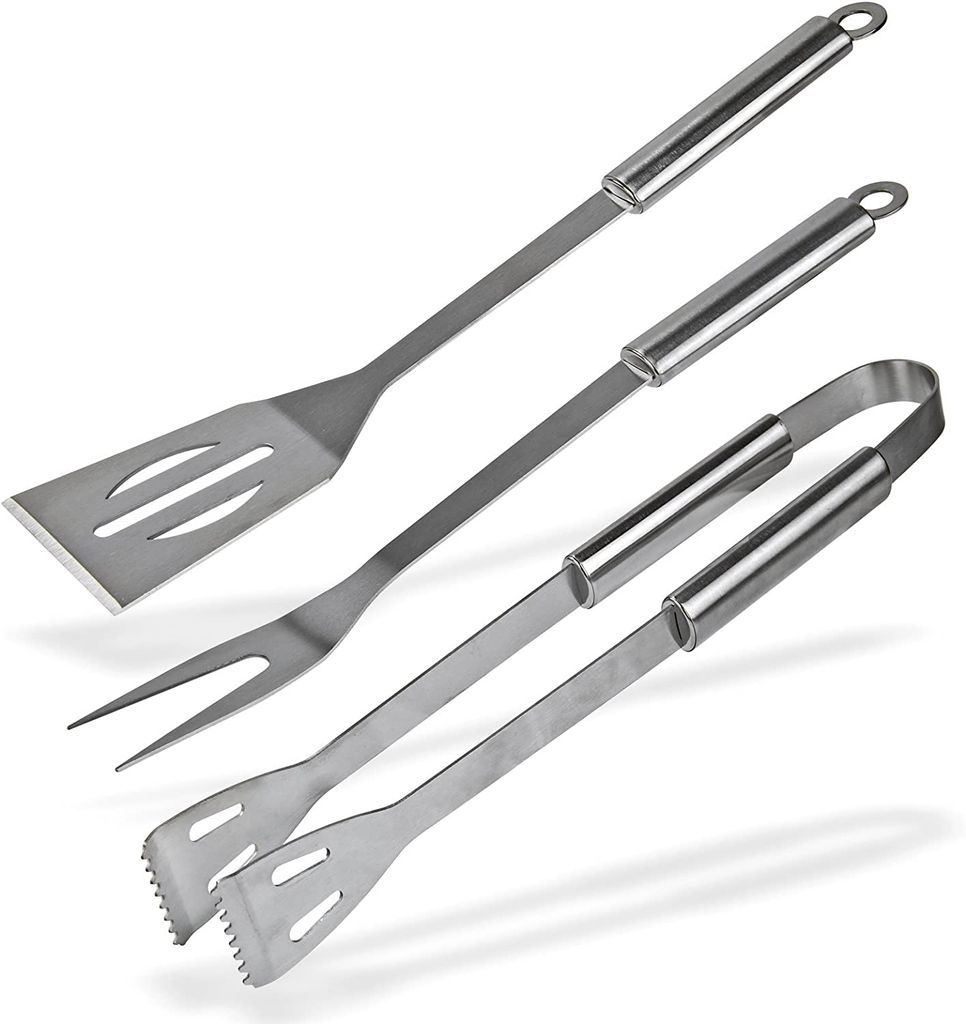DEMA Grillbesteck Edelstahl 3tlg.