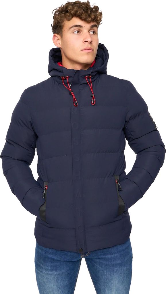 Crosshatch - "Kampleys" Steppjacke für Herren BG1045 (XL) (Marineblau)