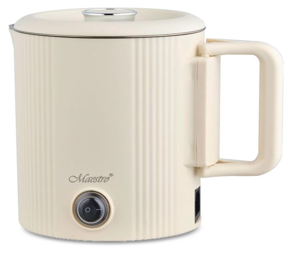 Maestro czajnik elektryczny 0.8L 600W MR009BEIGE Zdjęcie produktu 