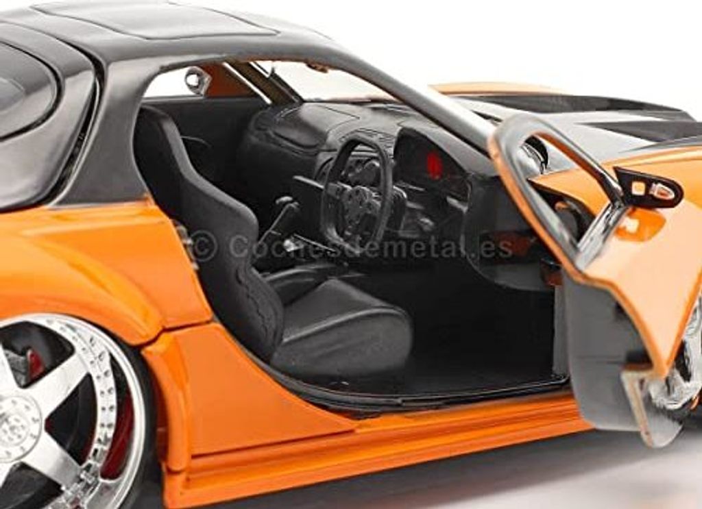 Jada – Mazda RX7 Metallisches Fahrzeug, Druckguss. Aus der Produktbild 26