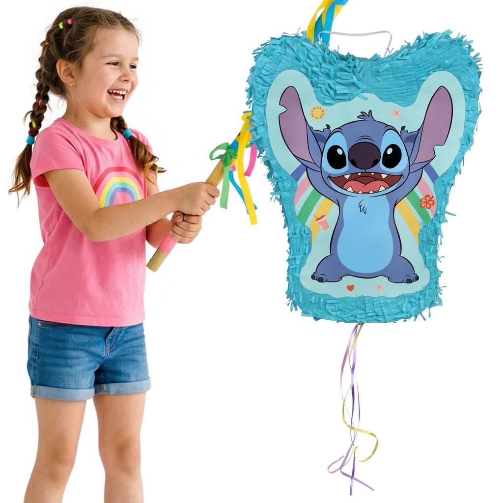 DISNEY Stitch Geburtstagspiñata, Piñata für Produktbild 