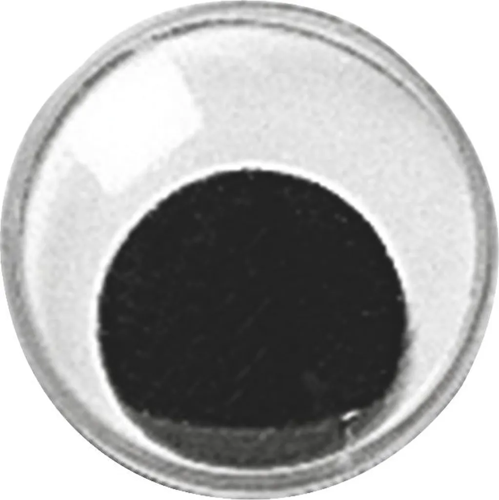 Yeux Mobiles à Coller 20mm - Accessoires de Décoration pour Figurines