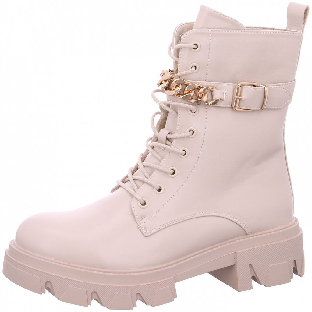 Laufsteg München Schnürstiefel Beige Produktbild 