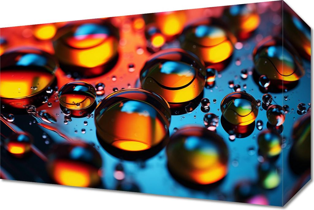 Bild 30x20cm Tropfen Nahes Wasser