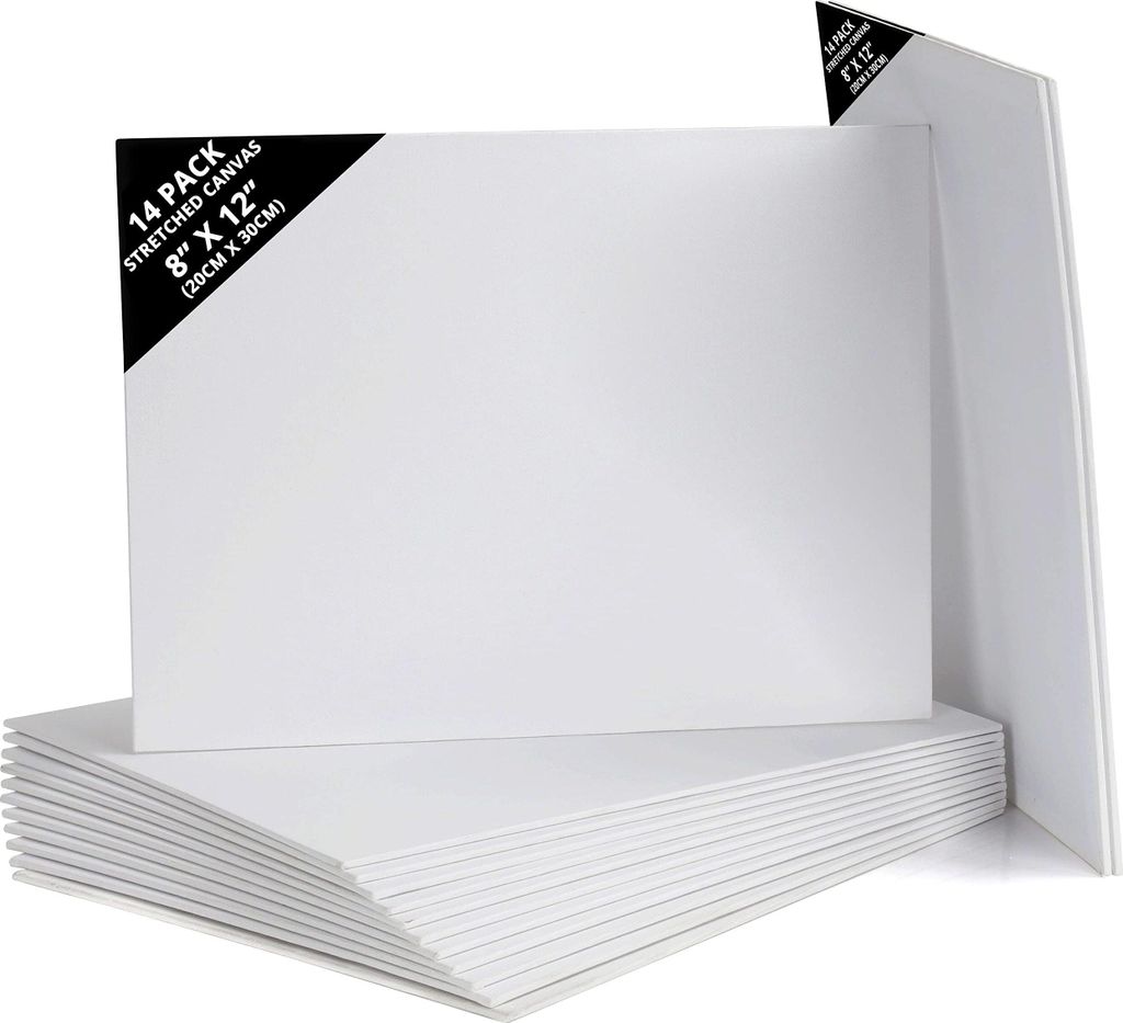 Belle Vous 14 szt. pustych pcien do malowania - 20 x 30 cm Zdjęcie produktu 
