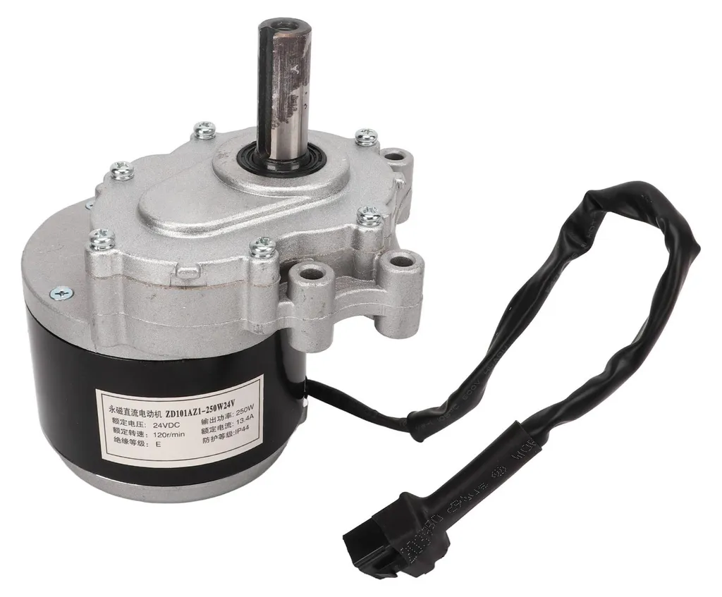 Réparer un Fauteuil Électrique : Moteur 250W 24V CC à Haute Torsion Robuste