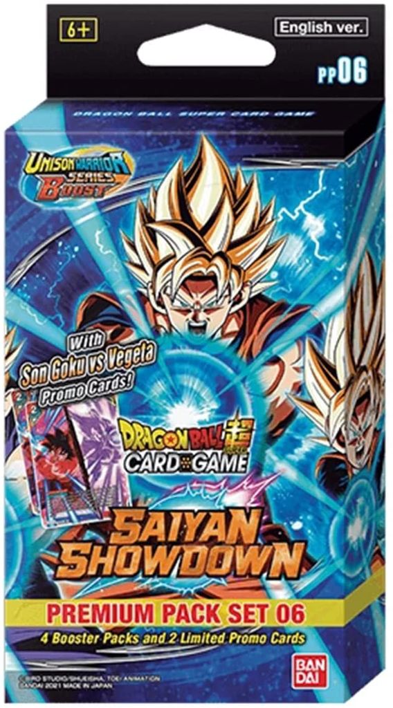Dragonball Super Kartenspiel: Saiyan Showdown Premium-Pack PP06