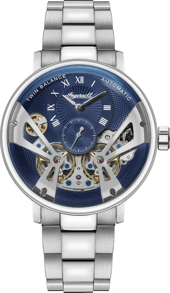Montre Homme Ingersoll I13104 Tennessee Automatique 5ATM Acier 45mm