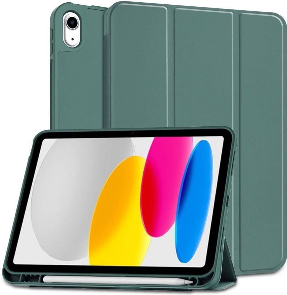 Hülle für iPad Air4 10.9" (2020) Magnetisch mit Stylushalter Grün
