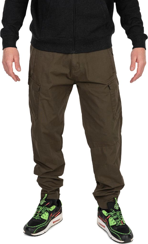 Fox Fishing Hose Collection LW Cargo Trouser Green/Black L