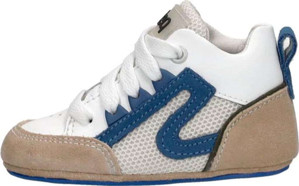 KEQ Jongens Baby schoentjes Jongens Baby schoentjes - Wit - Maat 23