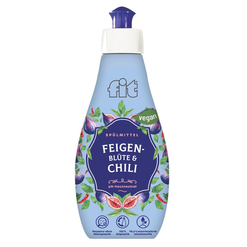 Frisch & Effektiv: Figa Blüte & Chili Geschirrspülmittel, Produktbild 