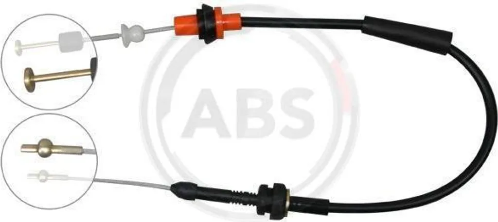 Câble de commande d'accélération 6N1721555K pour VW Polo 6N et 6V