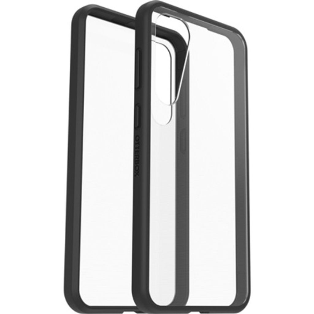 OtterBox React Hülle für Samsung Galaxy S23+ Smartphone - Schwarz - 1 - Sturzsicher, Abriebfest, Anitbakteriell - Thermoplastisches Elastomer, Po...