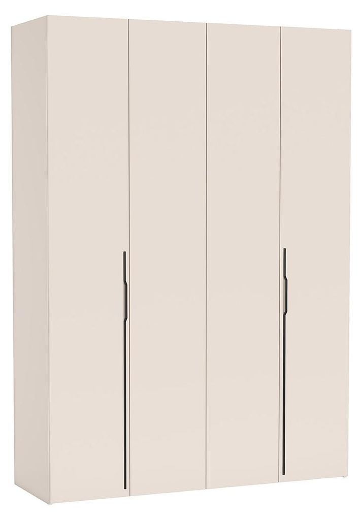 Masseno Drehtürenschrank ANCONA 170/240/58cm 4-türig Kaschmir