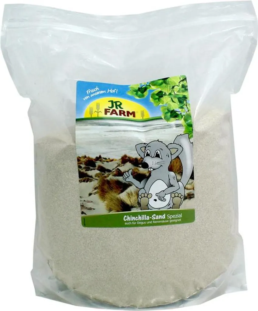 Sable Chinchilla Spezial 4 kg JR Farm - Texture Fine et Absorbante