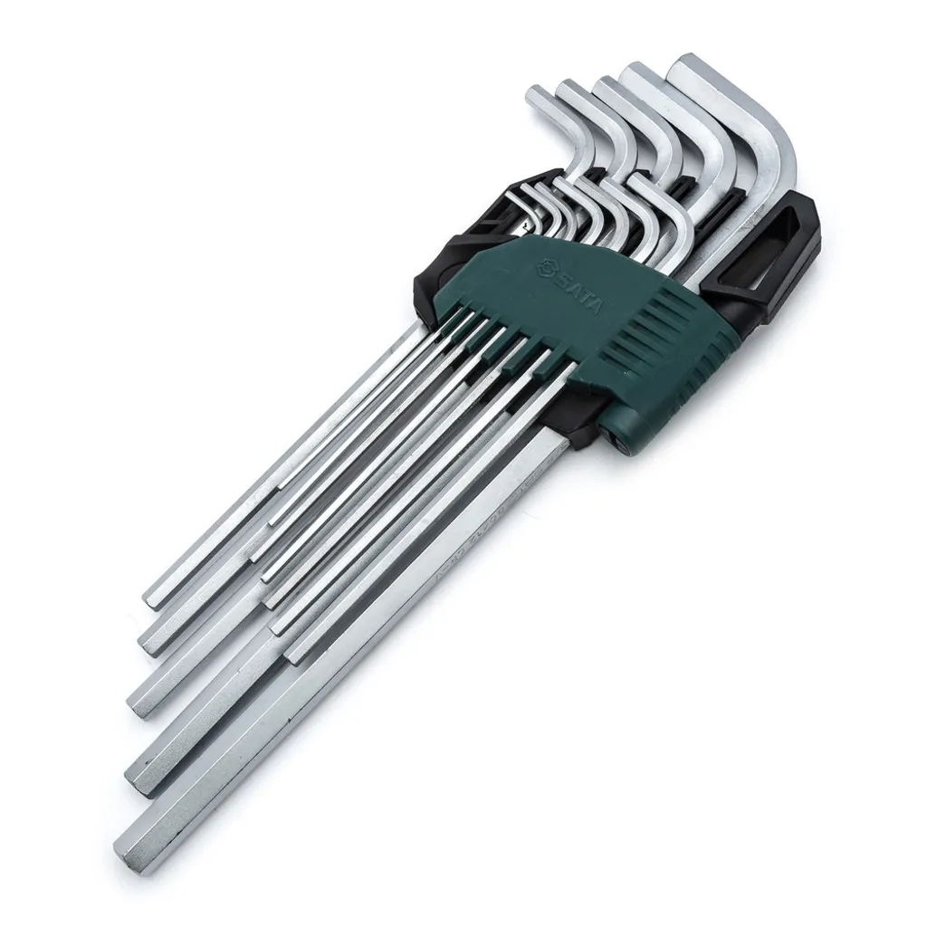 6 set di chiavi per pin SATA, extra lunghe, 12 pezzi, 1/16"-3/8"