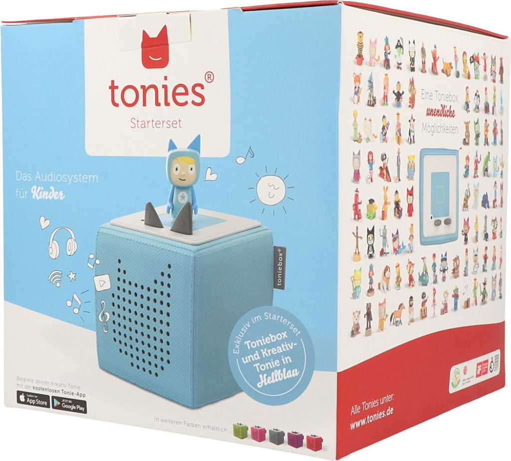 Tonies 03-0012 - Toniebox Starterset Blau (Kreativ-Tonie) Produktbild 18