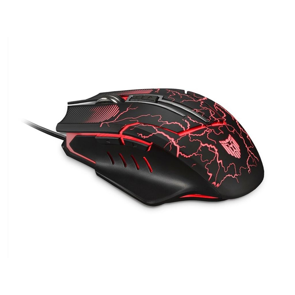 Ergonomiczna mysz gamingowa w kolorze czarnym z Zdjęcie produktu 