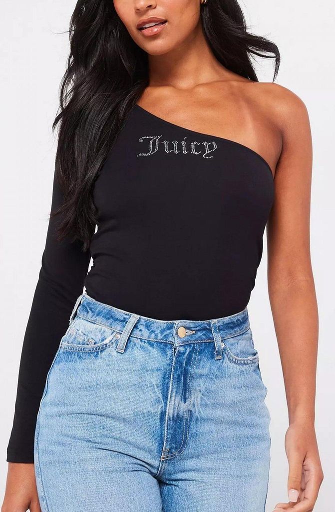 JUICY COUTURE NELLA ASYMMETRIC LS Schwarz