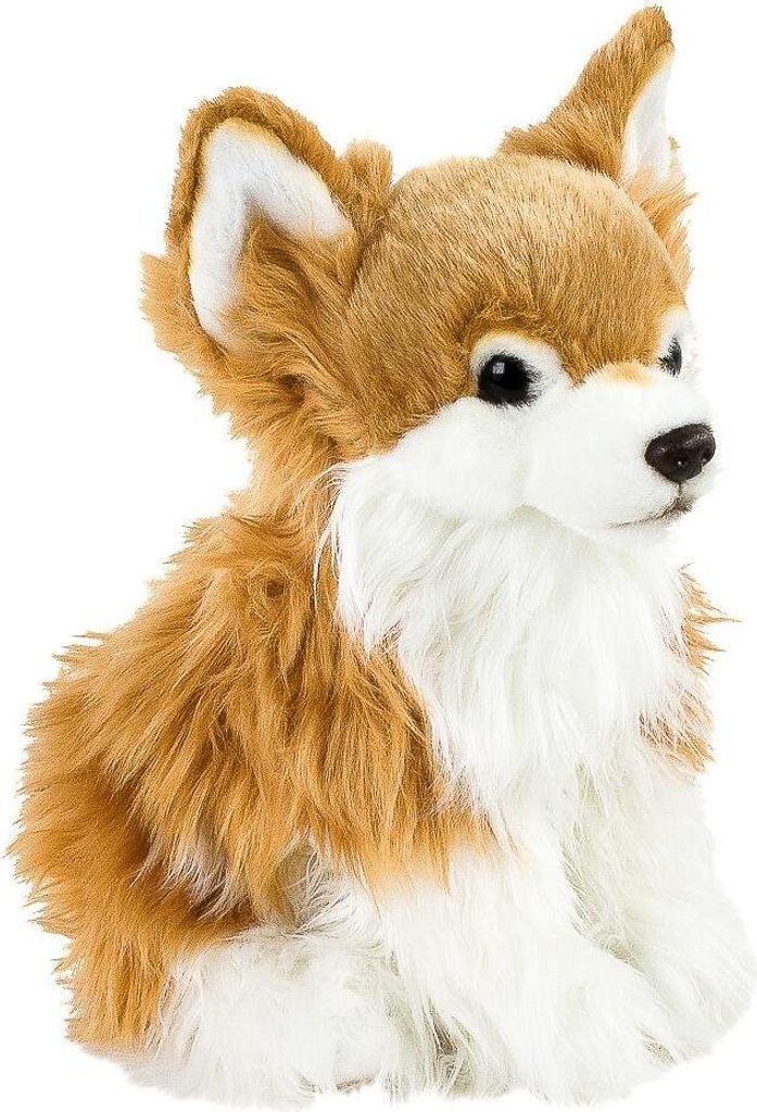 Kuscheltier Chihuahua braun/weiß 30 cm Plüschhund