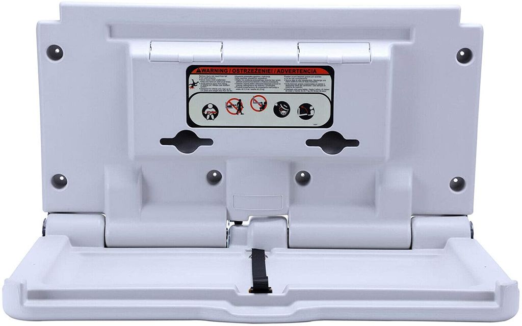 Wandmontage Baby Wickeltisch Wickelkommode Badewanne Wickelauflage Wickelregal Baby Wickelkommode Maximale Tragfähigkeit: 80kg