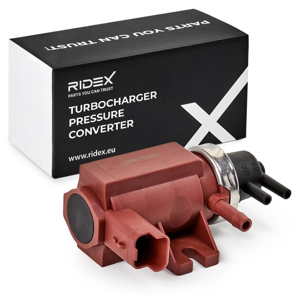 RIDEX Druckwandler Turbolader Magnetventil für FORD Fiesta Mk6 Schrägheck (JA8, JR8) 3553P0014