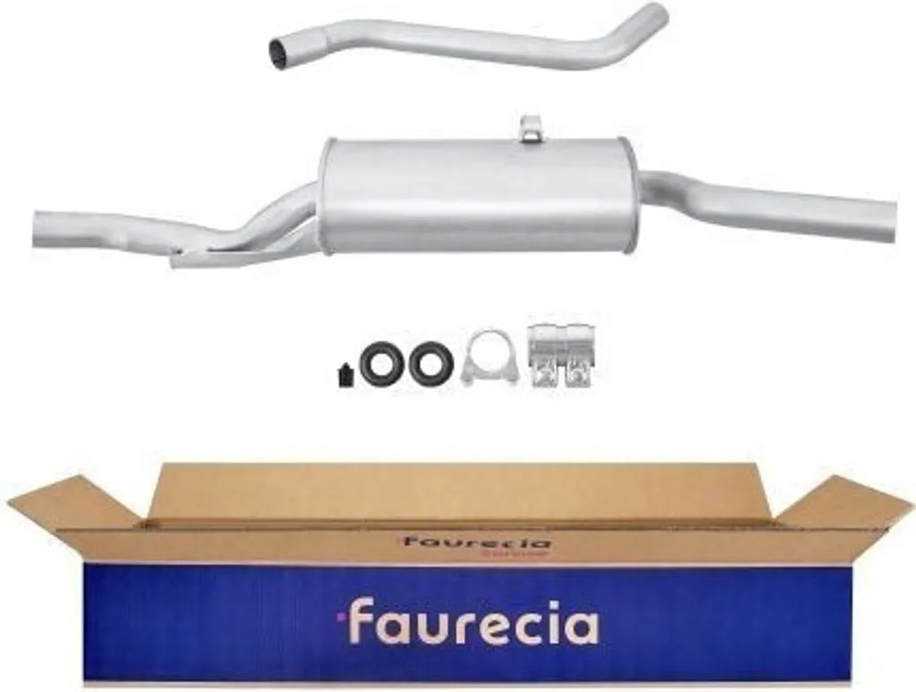 HELLA 8LD 366 036-301 Silencieux d'échappement pour Polo 80 et 86C OE