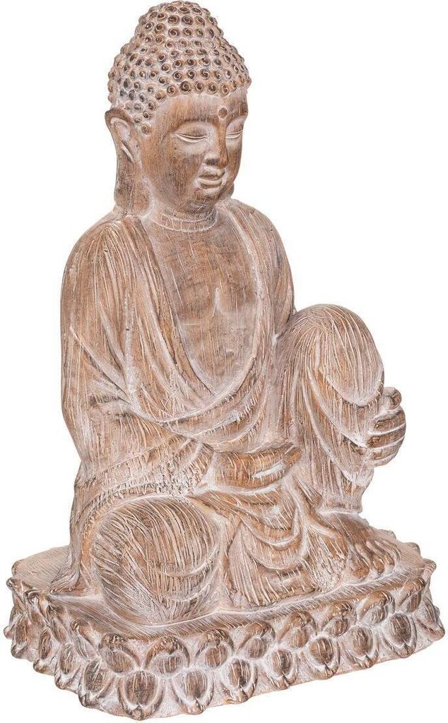 Sitzender buddha arya h.67cm mango - Atmosphera créateur d'intérieur