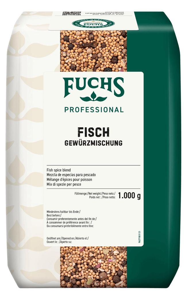 Fuchs 380756009 Fuchs Fisch Gewürz, 1,0 kg Zdjęcie produktu 