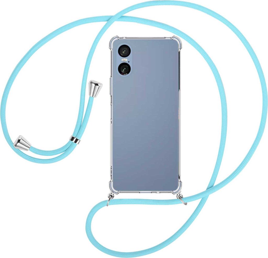 Handykette Backcover-Schutzhülle mit Band (Metall Produktbild 
